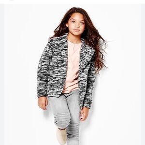 GAP Kids sz 6/7 NWT Black and White wool jacket